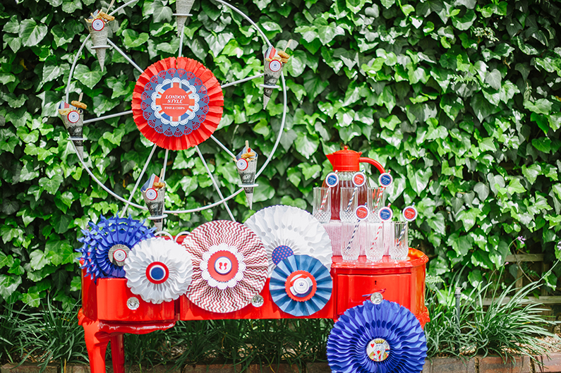 BRITISH THEME WEDDING STYLING
