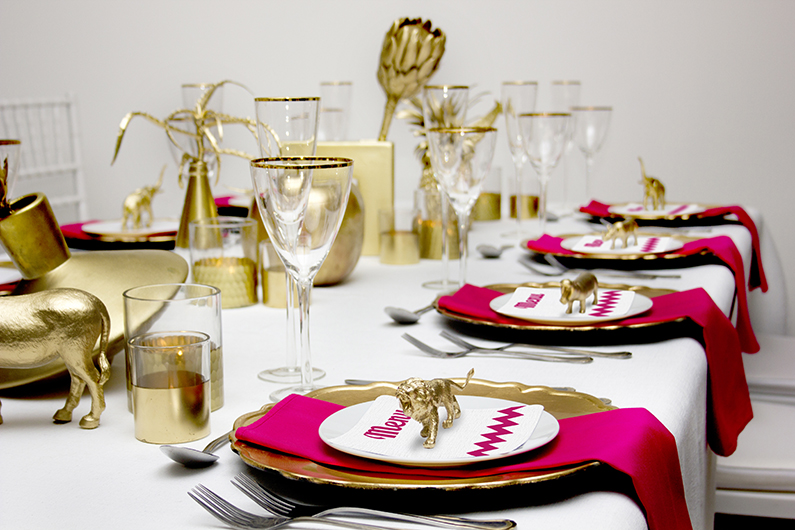 AFRICAN GOLD WEDDING TABLE – TAKE 2