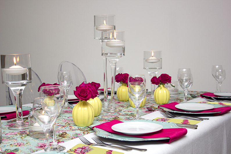 EXOTIC FLORAL WEDDING TABLE DESIGN