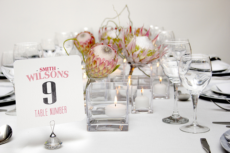 Modern lines table design grey chevron proteas (2)