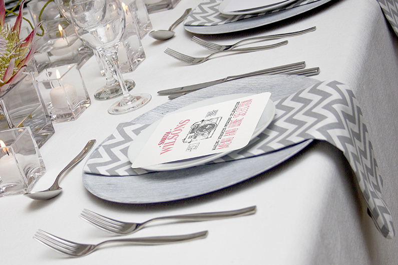 Modern lines table design grey chevron proteas (8)
